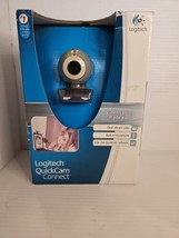 Logitech QuickCam Connect USB Video Camera Microphone software NEW 640x480 - £14.90 GBP