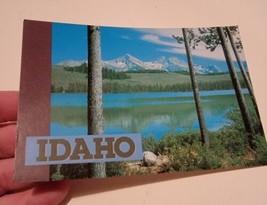 Vintage Postcard Post Card VTG Photograph State Of Idaho Mountains - £9.38 GBP