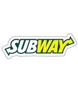 Subway Sandwich 5x1.8 Sticker Vinyl Decal Gift Car Bumper Laptop Home De... - $5.87