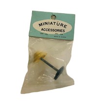 Dollhouse Miniature Accessories 1:12 Ladies Hat On Hat Stand Taiwan - $5.78