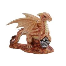 Anne Stokes Baby Desert Dragon Wyrmling Figurine New - $30.98