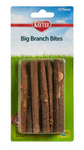[Pack of 4] Kaytee Big Branch Bites Chew Treats for Small Animals 10 count - £24.69 GBP