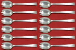 Continental by International Sterling Silver Ice Cream Dess. Fork Custom Set 12p - €721,71 EUR