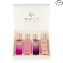 Bella Vita Luxury Woman Eau De Parfum Gift Set 4x20 ml for Women with Date, Seno - £15.17 GBP