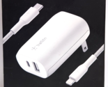 Belkin Boost Charge Dual Wall Charger 32W USB-C to Lghtning - WCB004 NEW - $15.47