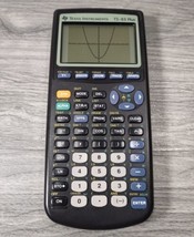 TESTED/WORKS Texas Instruments TI-83 Plus Graphing Calculator ~ Black NO... - $22.46