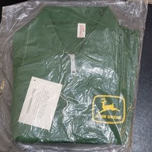 Vintage 1970s Louisville John Deere Green Permanent Press Jacket USA Sz M New - £109.83 GBP