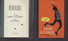 Rebound / SIGNED / Kwame Alexander / NOT Personalized!  / Hardcover 2018 - £22.28 GBP