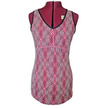 Lucy Power Power Flow Tank Top Multicolor Women V Neck Size Medium - £22.20 GBP