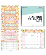 Retro Large Wall Calendar | 2025-2026 | 18 Month | Home &amp; Office - $24.99