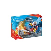 Playmobil - City Action Fire Rescue Gift Set - £12.64 GBP