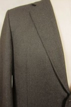 GORGEOUS Canali Brown/Dark Gray Wool Dual Vent Sport Coat 46L Harry Rose... - £106.32 GBP