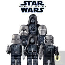 6Pcs/set The Knights of Ren - Star Wars The Rise of Skywalker Minifigures Block - £12.86 GBP
