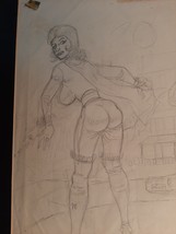BILL WARD: ( ORIG,1960,S SEXY LARGE SIZE UNPUBLISH ART) - $1,979.01