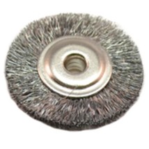 Crimped Steel Wire Wheel Brush, 3/4&quot; Diameter 3/32&quot; Arbor Hole 12 Pcs - £14.99 GBP