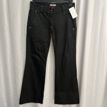 J. Lindeberg Stockholm Black Flap Pocket Grommets Jeans  Size 28 - $58.41