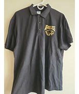 Philadelphia Eagles Men&#39;s Polo Shirt, Black/Gold Font, Size XL NWOT - $27.34 CAD