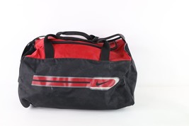 Vintage 90s Nike Distressed Spell Out Mini Swoosh Handled Duffel Bag Gym... - £39.37 GBP