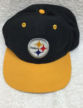 Vintage Logo 7 Game Day Pittsburgh Steelers Snap Back Ball Cap - £13.61 GBP