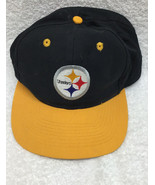 Vintage Logo 7 Game Day Pittsburgh Steelers Snap Back Ball Cap - £13.24 GBP