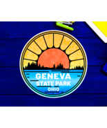 Geneva State Park Ohio Vinyl Decal Sticker  3&quot; To 5&quot; Indoor Outdoor Laptop - £4.15 GBP