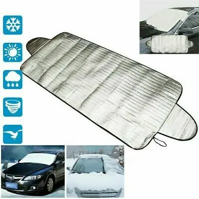 Car Front Window Screen Cover Auto Sun Cover Car Windshield Shade Dust Protect - £11.69 GBP