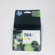 HP 564XL Yellow Ink Cartridge New Genuine CB325WN Dated 01/2017 - £8.01 GBP