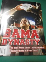 2012  Magazine ALABAMA CRIMSON &quot;BAMA Dynasty&quot; 3rd National Champions in ... - $27.31