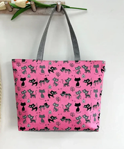 Cat Shoulder Bag Retro Pink Women&#39;s Cat Mom Handbag Beach Kids Girls Fur Mom - £4.44 GBP