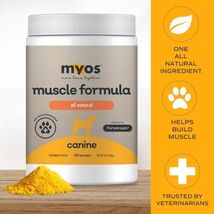 MYOS Canine Muscle Formula - All-Natural Muscle Building Supplement - Helps - $131.63
