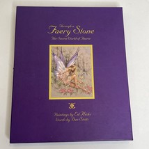 Through a Faery Stone The Secret World of Faerie by Book Dee Stotts &amp; Ed Hicks - £8.36 GBP