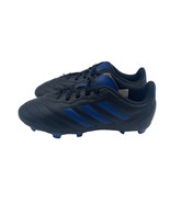 Adidas Goletto VII FG Soccer Cleats Shoes Black Blue Kids Youth Size 1.5 - $29.69