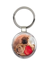 Sharpei Heart Box : Gift Keychain Dog Valentines Pet Funny Cute - £6.38 GBP