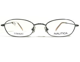 Nautica N7807 073 Eyeglasses Frames Green Rectangular Full Rim 49-19-135 - £37.06 GBP