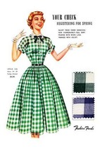 Your Check Registering for Spring by Fashion Frocks - Art Print - £17.39 GBP+