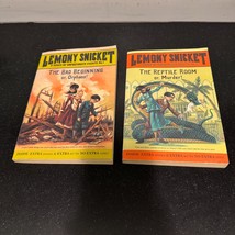 Lemony Snicket Book Lot 1 2 Trade Paperback Good Series Unfortunate Events - $5.93