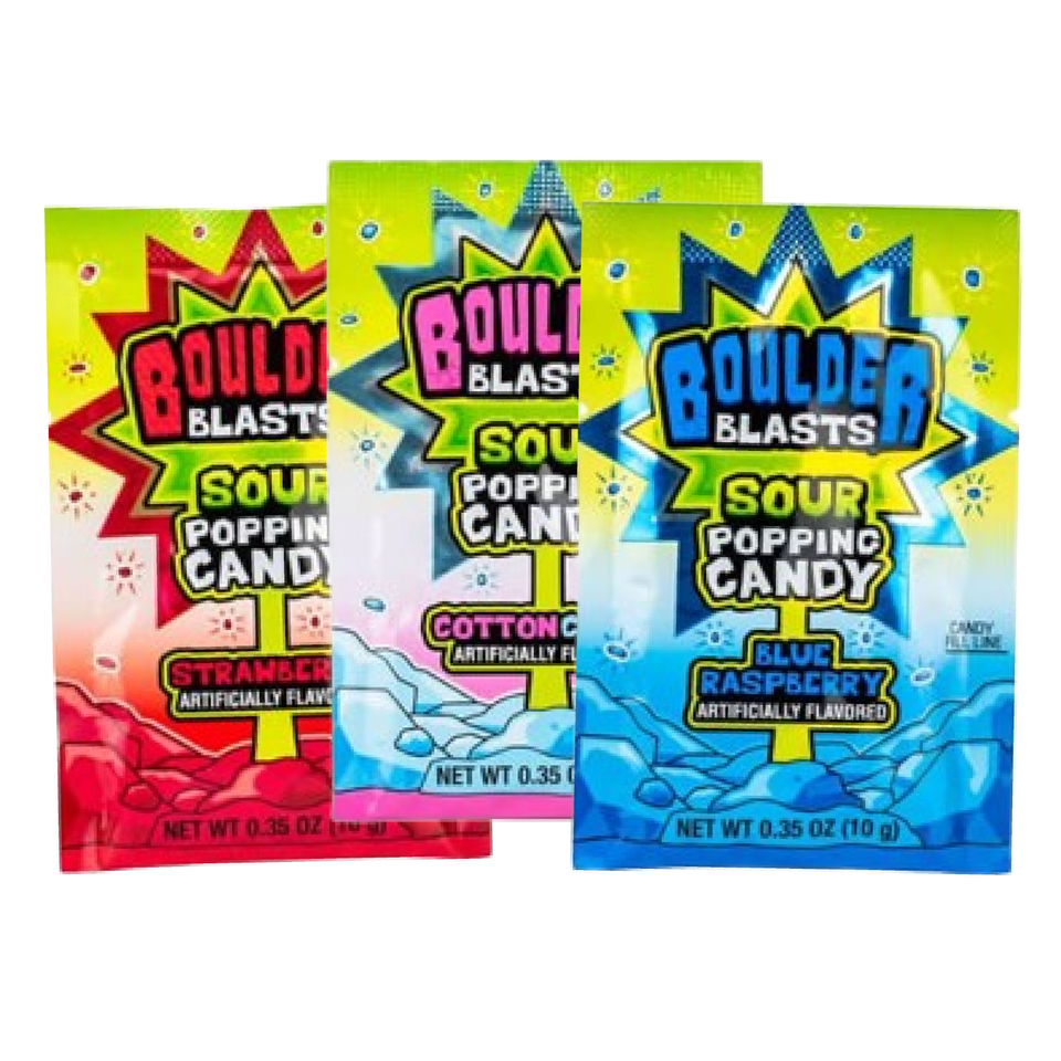 Boulder Blasts Variety Popping Candy | .35oz | Mix &amp; Match | Fast Free S... - $10.27+