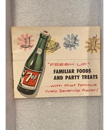 Vintage 1953 7 Up &quot;Fresh Up&quot; Booklet Ad *Pre-Owned/Nice* a2 - $223.68 MXN