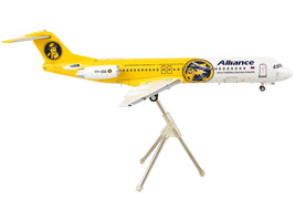 Fokker F100 Commercial Aircraft &quot;Alliance Airlines&quot; White and Yellow &quot;Gemini 200 - £81.94 GBP