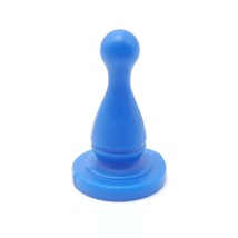 Classic Parcheesi Blue Pawn Token Replacement Game Piece Plastic Ludo 1 inch - £1.85 GBP