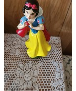Disney Snow White Holding Apple Garden Gnome Figurine  8&quot; New - $38.89 CAD