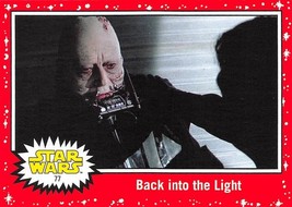 2019 Topps Star Wars Journey To The Rise Of Skywalker RED #77 Back Into The - £0.75 GBP