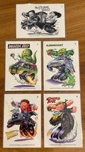 NEW Topps 2022 Garbage Pail Kids Krashers 3 POP CULTURE Complete Card Set 1-5 - £35.25 GBP