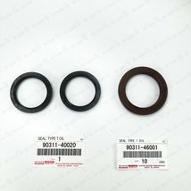 GENUINE TOYOTA SUPRA GS300 SC300 IS300 CRANK 90311-46001 &amp; CAM SEALS 903... - $32.62