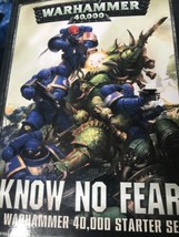 Know No Fear Rule Libro Warhammer 40K Rules - £6.69 GBP