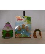 Miniature Fairy &amp; Garden Hut House Figurines  Arch, 5 Piece Set NEW - £8.71 GBP