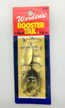 Vintage Worden&#39;s  #208 SF 1/8 oz. Rooster Tail Fishing Lure - £8.39 GBP