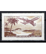 Chile 413 MNH Boeing 707 Flying over Easter Island Aviation ZAYIX 0524S009M - £1.18 GBP