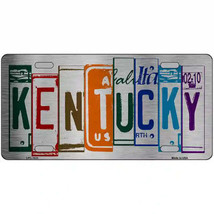 Kentucky License Plate Art Metal Sign - $15.00