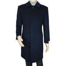 Men's CASILA Turkey Top Winter Coat Wool, Cashmere Blend 403230-15 Navy image 2